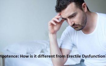 Impotence: How is it different from Erectile Dysfunction?