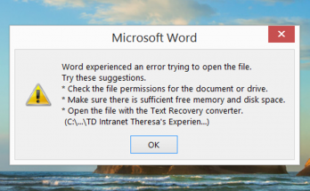 How to Recover Corrupted Word Document Files